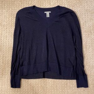 H&M navy blue sweater with sparkles
